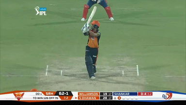 M42: DD vs SRH – Shikhar Dhawan Six