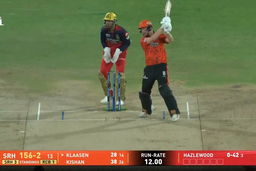 IPL 2026 M67: SRH vs RCB - Heinrich Klaasen Six