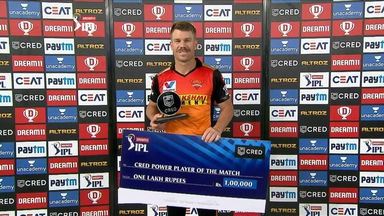 M22: SRH vs KXIP – CRED Power Player of the Match – David Warner