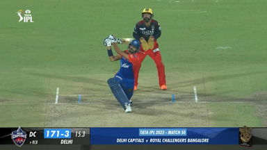 M50: DC vs RCB – Axar Patel Six