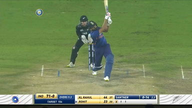 IND vs NZ 2021, 2ND T20I : Rohit Sharma Six