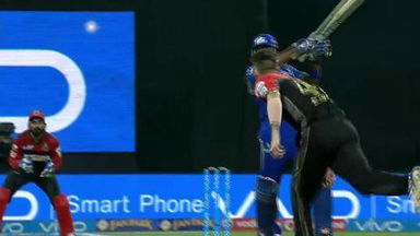 M14: MI vs RCB – Kieron Pollard Six