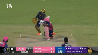 M56: KKR vs RR – Yashasvi Jaiswal Six