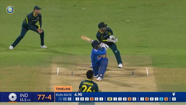 IND vs AUS 2023-24, 5TH T20I: Jitesh Sharma Six