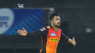 Swing and a miss! Rashid gets Gill