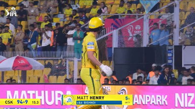 IPL 2026 M03: RR vs CSK - Matt Henry Wicket