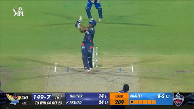 M64: DC vs LSG – Arshad Khan Six