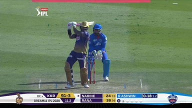 M42: KKR vs DC – Sunil Narine Six