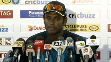 SL v India - 2nd Test : Angelo Mathews pre-match press conference