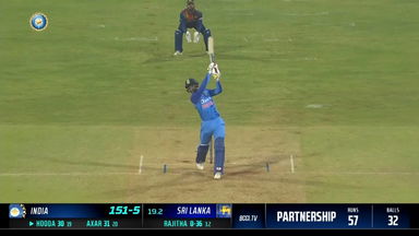IND vs SL 2023, 1ST T20I: Deepak Hooda  Six