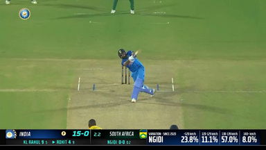 IND vs SA 2022, 2ND T20I: Rohit Sharma  Six