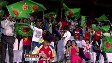 Match 62 RCB vs MI – Tiwary's 1st Six