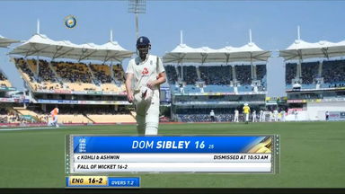 IND vs ENG 2021, 2nd Test, Day 2: Dom Sibley Wicket