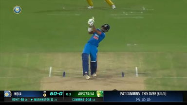 IND vs AUS 2023-24, 3RD ODI: Washington Sundar Six