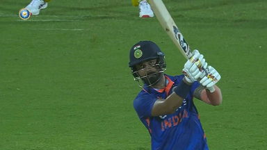 IND vs AUS 2023, 3RD ODI:  K L Rahul  Six