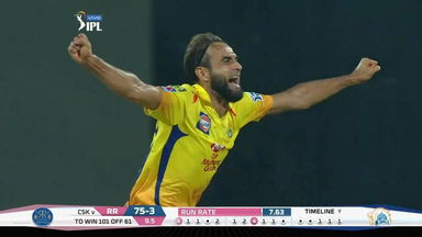 M12: CSK vs RR – Fall of Wickets
