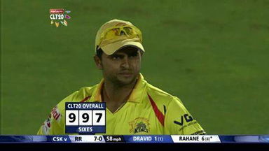 M21: RR vs CSK –  Ajinkya Rahane Six