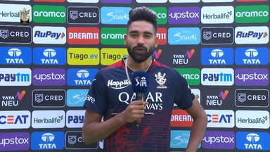M20: RCB vs DC –   Mohammed Siraj Interview