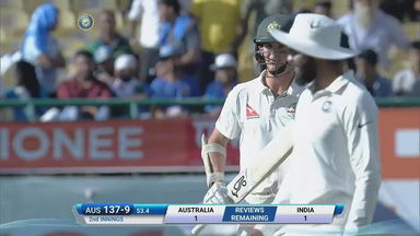 IND vs AUS 2017 - 4th Test day 3: Josh Hazlewood Wicket