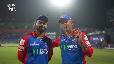 Captain Rishabh Pant & Head Coach Ricky Ponting sum up DC's final ball win