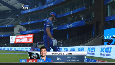 M07: RR vs DC – Marcus Stoinis Wicket