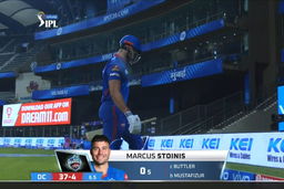 M07: RR vs DC – Marcus Stoinis Wicket