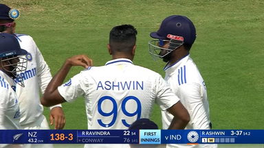 Sharp catch, Partnership Breaker: Rishabh Pant, R Ashwin combine to dismiss Conway