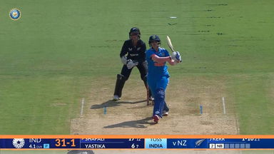 Shafali Verma's aggressive 33(22)