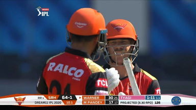 Captain Warner leads with 48(38)