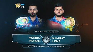 IPL 2017 M16: MI vs GL – Match Highlights