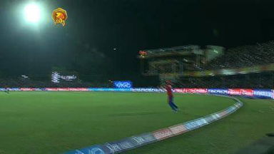 M54: GL vs MI – Rohit Sharma Wicket