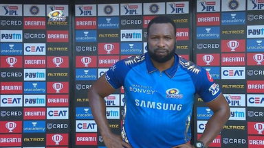 M17: MI vs SRH – Kieron Pollard Interview