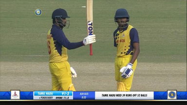 C Hari Nishaanth's match-winning opening act of 75*