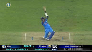 IND vs SL 2023, 2ND T20I: Suryakumar Yadav  Six