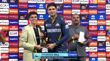 IPL 2025 M39: KKR vs GT - Angel One Super Sixes of the Match - Shubman Gill