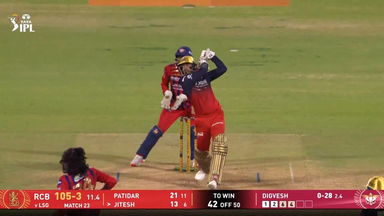 IPL 2026 M23: RCB vs LSG - Jitesh Sharma Six