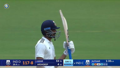 DULEEP TROPHY 2024, India C vs India D, Day 1: Match Highlights
