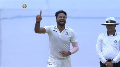 Mukesh Kumar's 4/66 against Madhya Pradesh