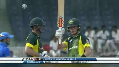 Ind 'A' vs Aus 'A' - 4th ODI : Adam Zampa - 54 (49)