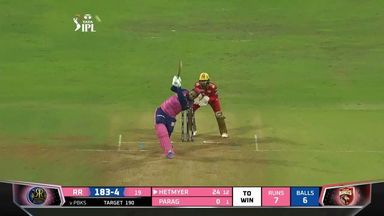 M52: PBKS vs RR – Shimron Hetmyer Six