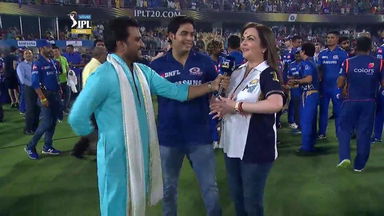 Final: MI vs CSK – Nita Ambani & Akash Ambani Interview