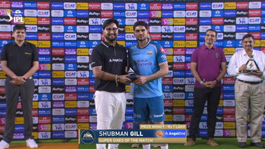 IPL 2026 M25: GT vs KKR - Angel One Super Sixes of the Match - Shubman Gill