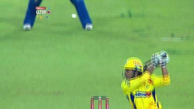 M14: CSK vs MI – Saha c Karthik b Malinga