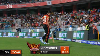 M23: PBKS vs SRH – Pat Cummins Wicket
