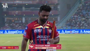 IPL 2026 M38: LSG vs KKR - Rishabh Pant Wicket
