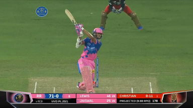 M43: RR vs RCB – Yashasvi Jaiswal Six