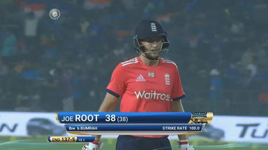 IND vs ENG 2017, 2nd T20I : Joe Root Wicket