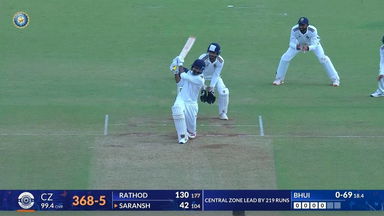 Duleep Trophy 2025 Final, South Zone vs Central Zone: Saransh Jain's support act of 69(193)