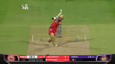 M08: KKR vs PBKS – Shikhar Dhawan Six