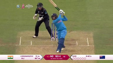 WWC 2017 - Ind v NZ - Veda Krishnamurthy’s fiery 70